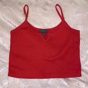 Red Crop Top